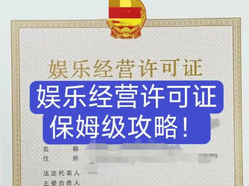 临沂娱乐经营许可证代办、临沂娱乐经营许可证、临沂娱乐经营许可证办理